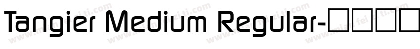 Tangier Medium Regular字体转换